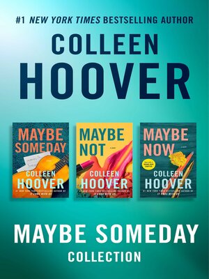 cover image of Colleen Hoover Ebook Boxed Set Maybe Someday Series